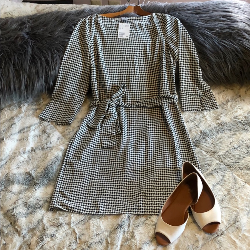 Houndstooth dress